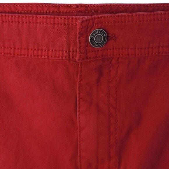 Pendleton Solid Red Skirt Womens Size 16 - Picture 3 of 8